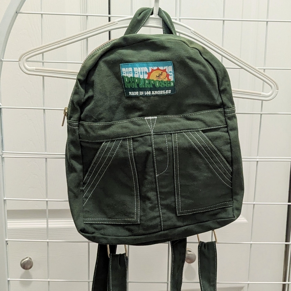 Big Bud Press Green Mini Backpack DISCONTINUED